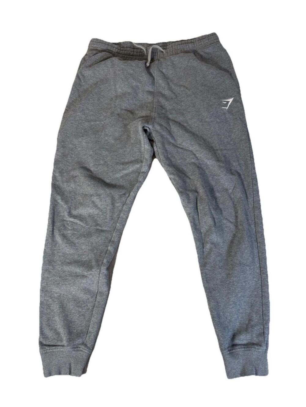 Gymshark Sweatpants Mens Large Gray Pants Adjustable Jogger Athleisure